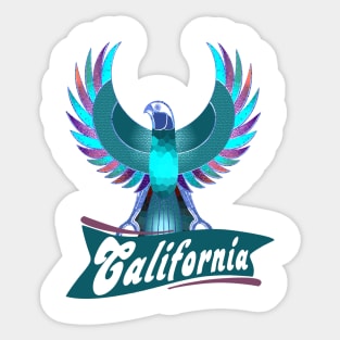 Beautiful Horus necklace in California Sticker